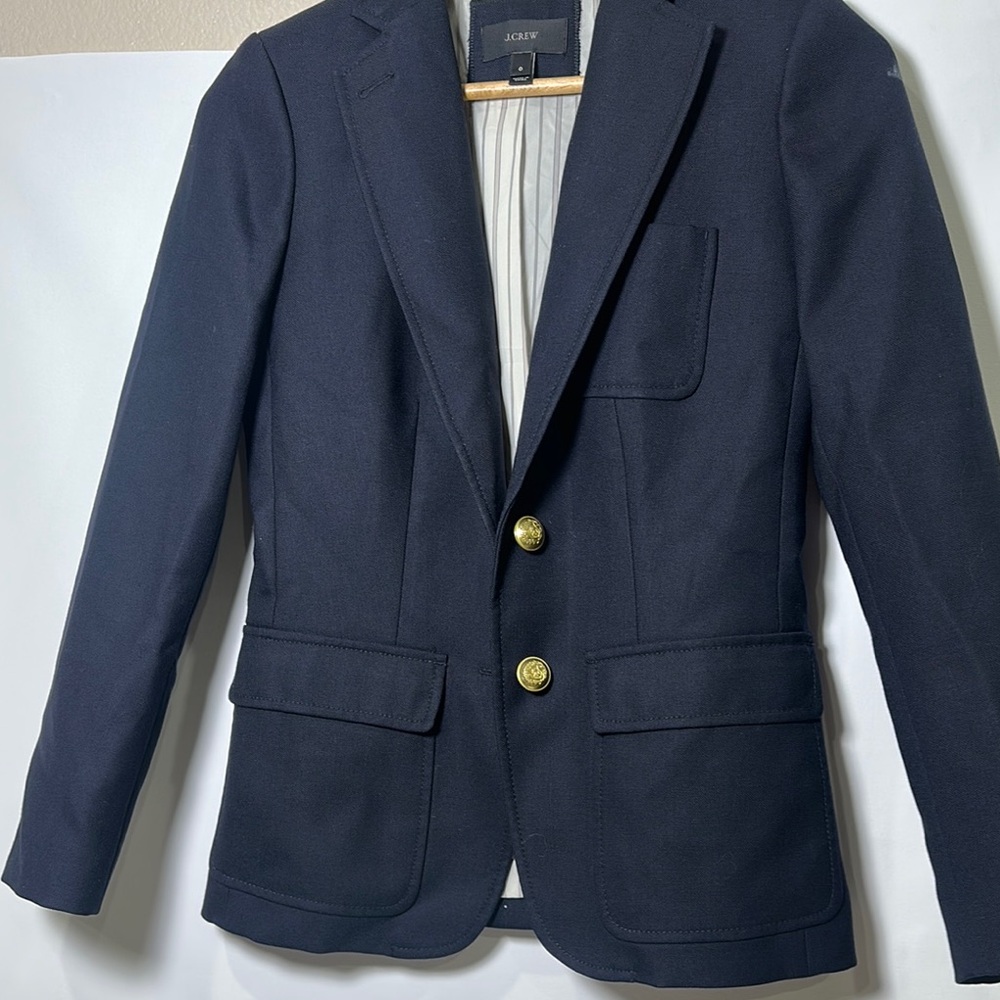 J. Crew Midnight Blue Blazer - Picture 3 of 10